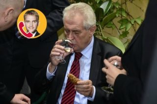 Bouček volá na&nbsp;Hrad: Prezident chce 50 lahví