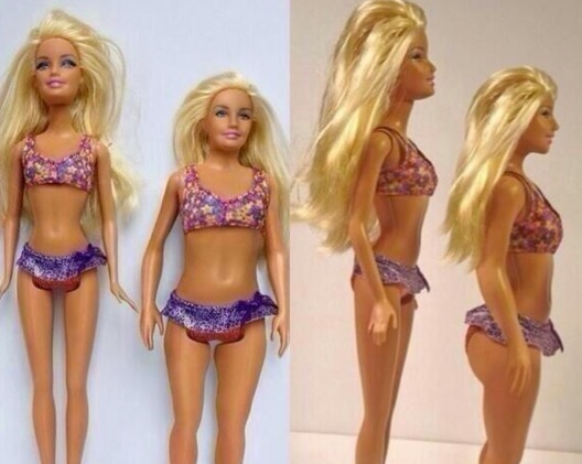 FOTO: Panenka Barbie má nové tělo! Je oblejší a&nbsp;vosí pas je pryč