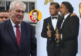 Prezident chce dát Leonardovi metál! Za to, že přepral medvěda