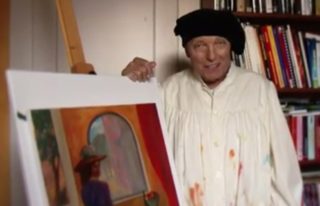 Karel Gott namaloval během nemoci obraz! Ten teď vydražili za 230 tisíc