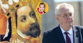 Prezident tvrdí: Karel IV. byl můj dědeček! Ale už nežije
