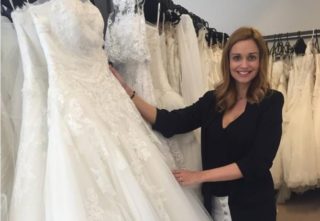 FOTO: Zprávařka Frekvence 1 Tereza Juščíková si vybírala svatební šaty! Podívejte se