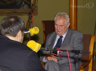 Zeman v&nbsp;Pressklubu: Nevěděl jsem, kdo je Michal Horáček. Jeho písně neznám!