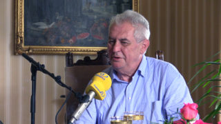 VIDEO: Podívejte se na&nbsp;ukázku Prezidentského Pressklubu. Zeman komentoval kandidaturu Michala Horáčka.
