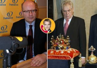 Český premiér zmizel! Zamkli ho v&nbsp;kapli, když vraceli korunovační klenoty!