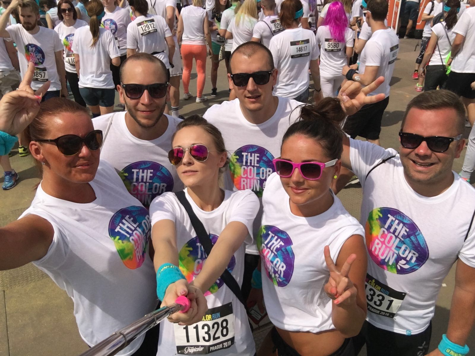 FOTO: Praha hostila barevný závod Color Run! Běžel i&nbsp;náš moderátor