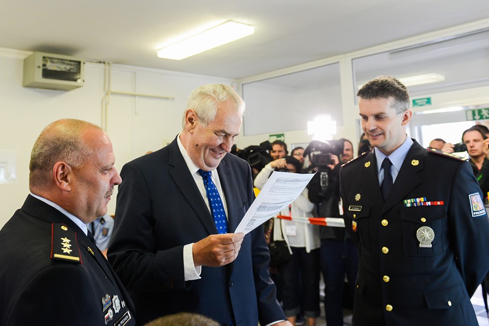 Novým šéfem ochranky prezidenta se dnes stal Zdeněk Šiman!