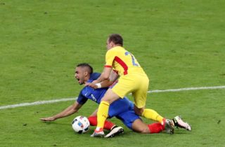Fotbalisté Francie porazili na&nbsp;úvod šampionátu Rumunsko 2:1!