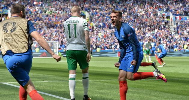 FOTBAL: Domácí Francie je ve čtvrtfinále ME, Irové jí ale dali zabrat!