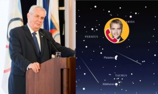 Prezident bude pozorovat meteorický roj Perseidy! Bojí se ale, aby ho něco netrefilo
