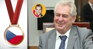 Lepší bronz nežli bonz! raduje se z&nbsp;olympioniků prezident