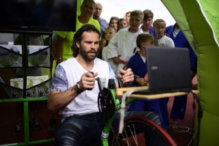 Jágr pobláznil Ostravu! Na&nbsp;festivalu Sporťáček obdivoval handbike i&nbsp;karate