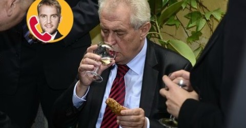 Prezident se těší na&nbsp;vinobraní. Na&nbsp;co lákal na&nbsp;Hrad Libora Boučka?