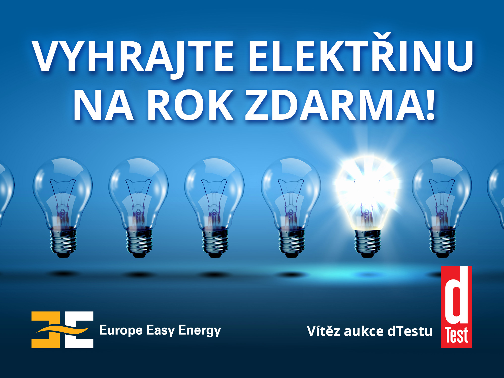 Vyhrajte elektřinu na&nbsp;rok zdarma!