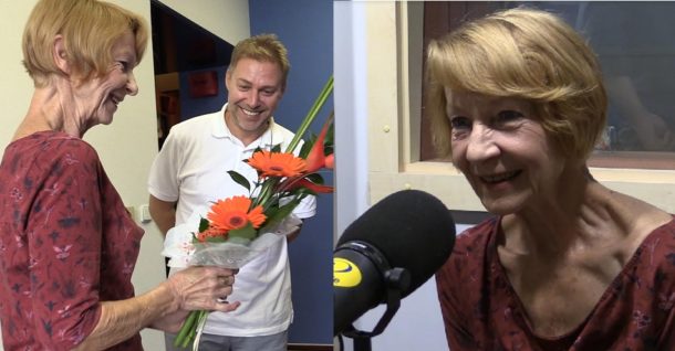 VIDEO: Daniela Kolářová v&nbsp;den svých sedmdesátin navštívila Frekvenci 1! Podívejte se
