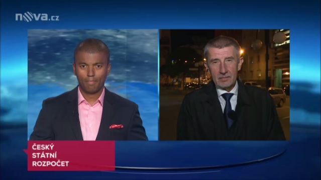 Trapas v&nbsp;přímém přenosu na&nbsp;Nově: Kdo moderuje, ptal se Babiš. Dostal nečekanou odpověď