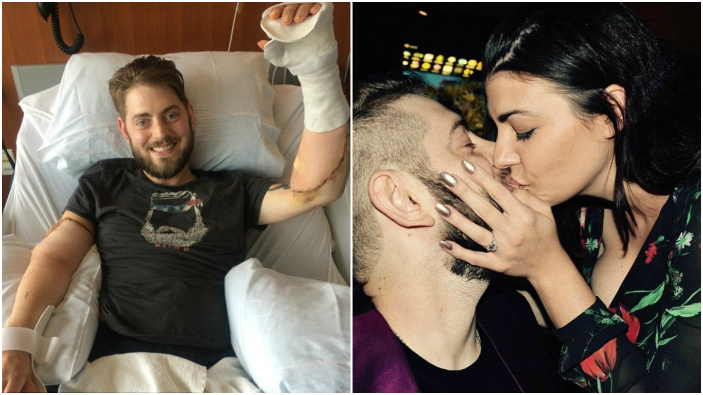 První přání vojáka, kterému transplantovali obě ruce: vzít zase přítelkyni za ruku