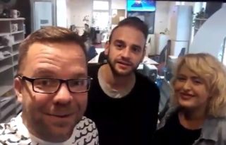 VIDEO: Miluška vyřazená ze StarDance přišla se svým tanečníkem na&nbsp;Frekvenci 1! Podívejte se