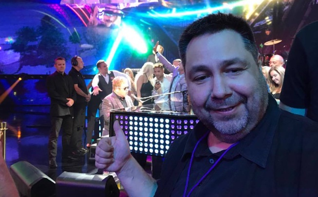 FOTO: Xaver byl na jevišti za Eltonem Johnem! Podívejte se