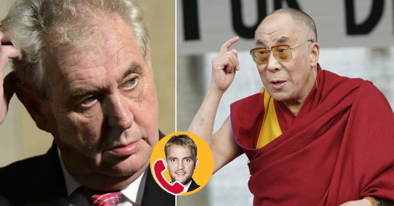 Prezident přikázal přestat péct Dalajlámky. Zakáže i Karla Gotta?