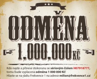 Milion za stovku s&nbsp;Frekvencí 1: Tohle je ČÍSLO, které vyhrává MILION korun!