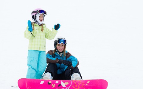 Děti a&nbsp;snowboard