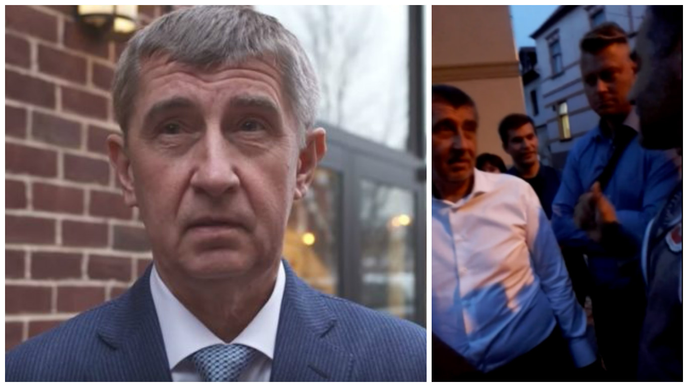 Dokud nejsem zaměstnanec Agrofertu, můžu si říkat, co chci, křičel na&nbsp;Babiše naštvaný muž