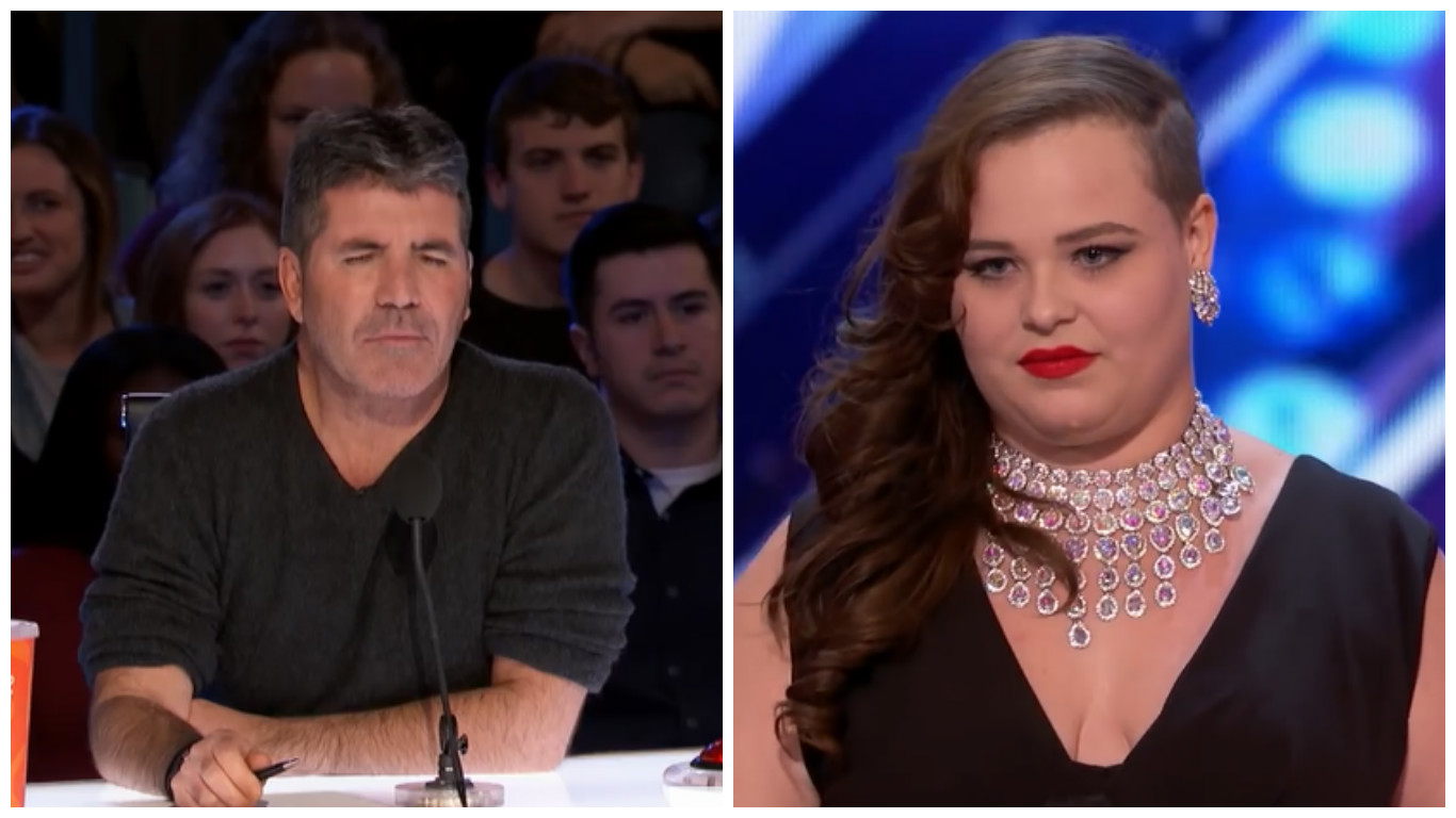 Kat pěvecké soutěže rozhodl: sundej všechno, co tě brzdí! Poslechla, a&nbsp;pak se děly věci. VIDEO