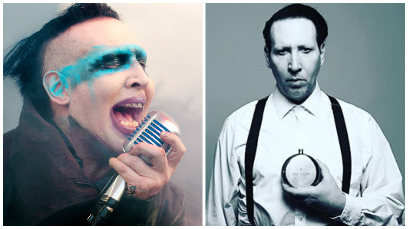 Marilyn Manson nebo Sia. Tohle je pravá tvář světových hvězd, poznali byste je v&nbsp;civilu?