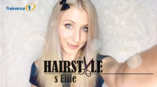 Hairstyle s&nbsp;Ellie: Vyzkoušejte zimní drdol. Jednoduchý sváteční účes sluší všem vlasům