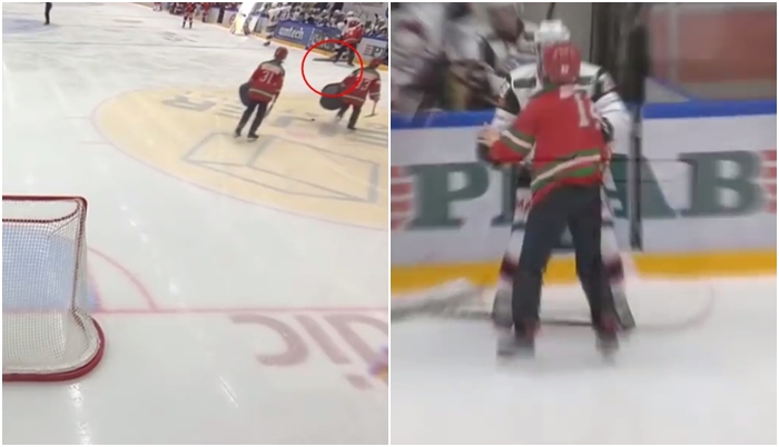 VIDEO: Skandál mezi mantinely! Hokejista se začal prát s chlapcem čistícím led