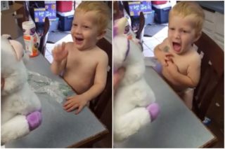 VIDEO: Jednorožci nejsou vždycky kouzelní. Maminka vyděsila dítě krutým žertem