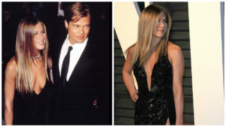 Mezi těmito fotkami je rozdíl 17 let! Jennifer Aniston vypadá pořád stejně. Stálo ji to ale balík!