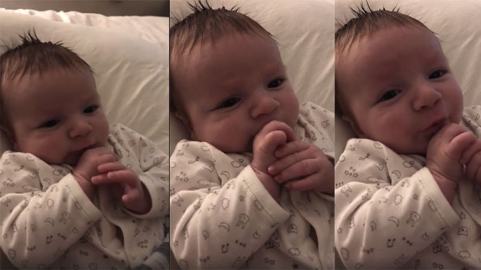 VIDEO: Dvouměsíční miminko promluvilo! Jaké bylo jeho první slovo?