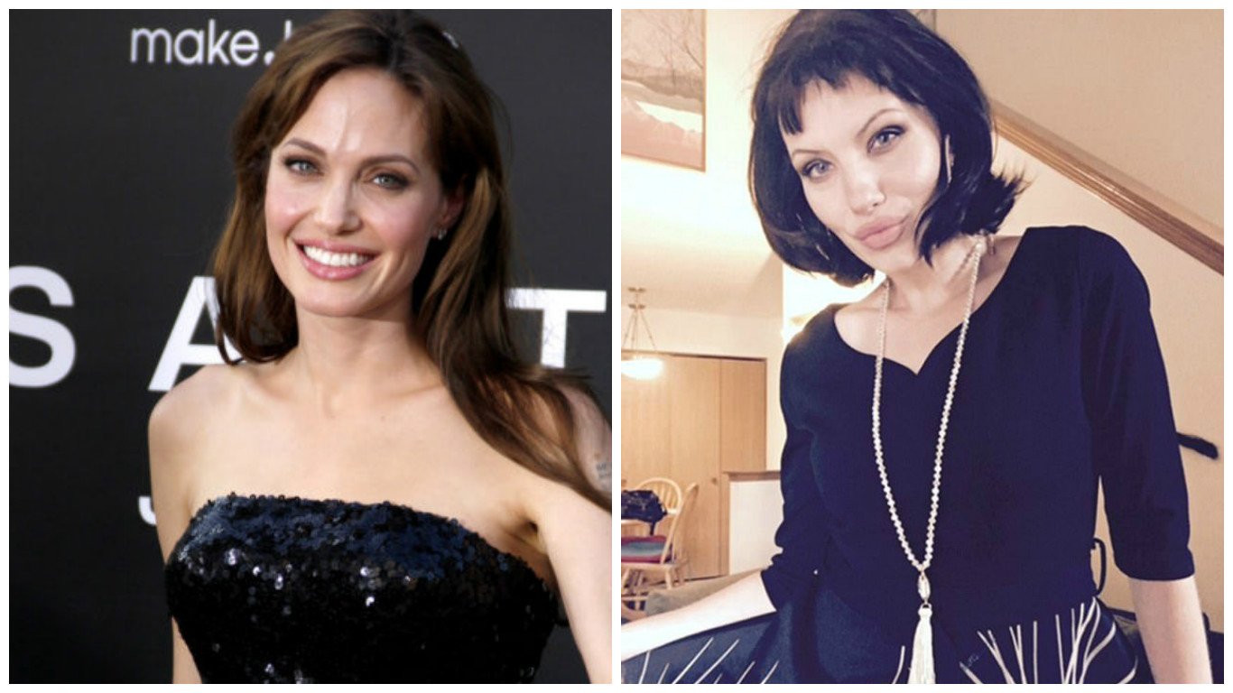Ta podoba je neuvěřitelná! Matka (34) dvou dětí vypadá jako Angelina Jolie. GALERIE
