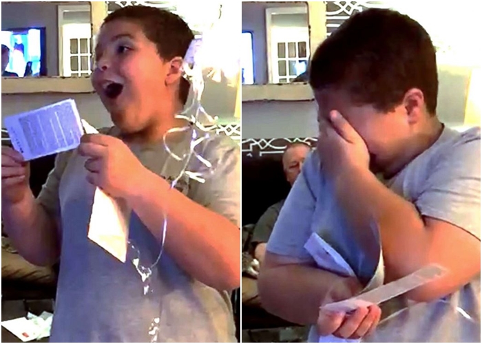 Takhle vypadá radost! Maminka překvapila chlapce vysněným dárkem