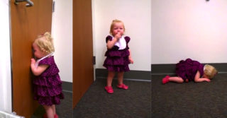 Takový záchvat vzteku jste ještě neviděli! Holčička se dozví, že má sestřičku