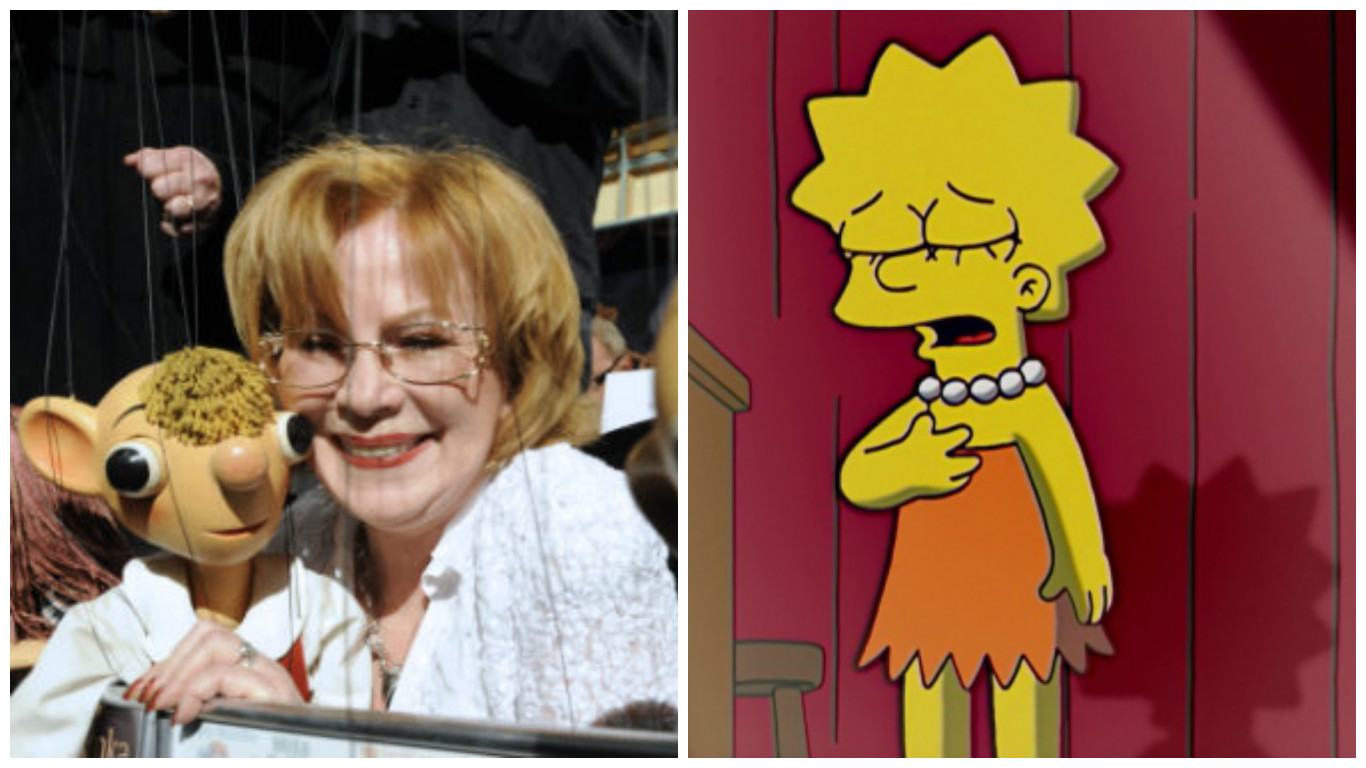 Kdo po&nbsp;zesnulé Štáchové přebere hlas Lízy Simpsonové? Herečka s&nbsp;roztomilým hláskem!