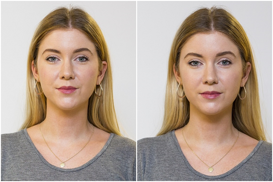 Žena se nejprve nalíčila 20 produkty, poté jich použila jen 5. Poznáte rozdíl?