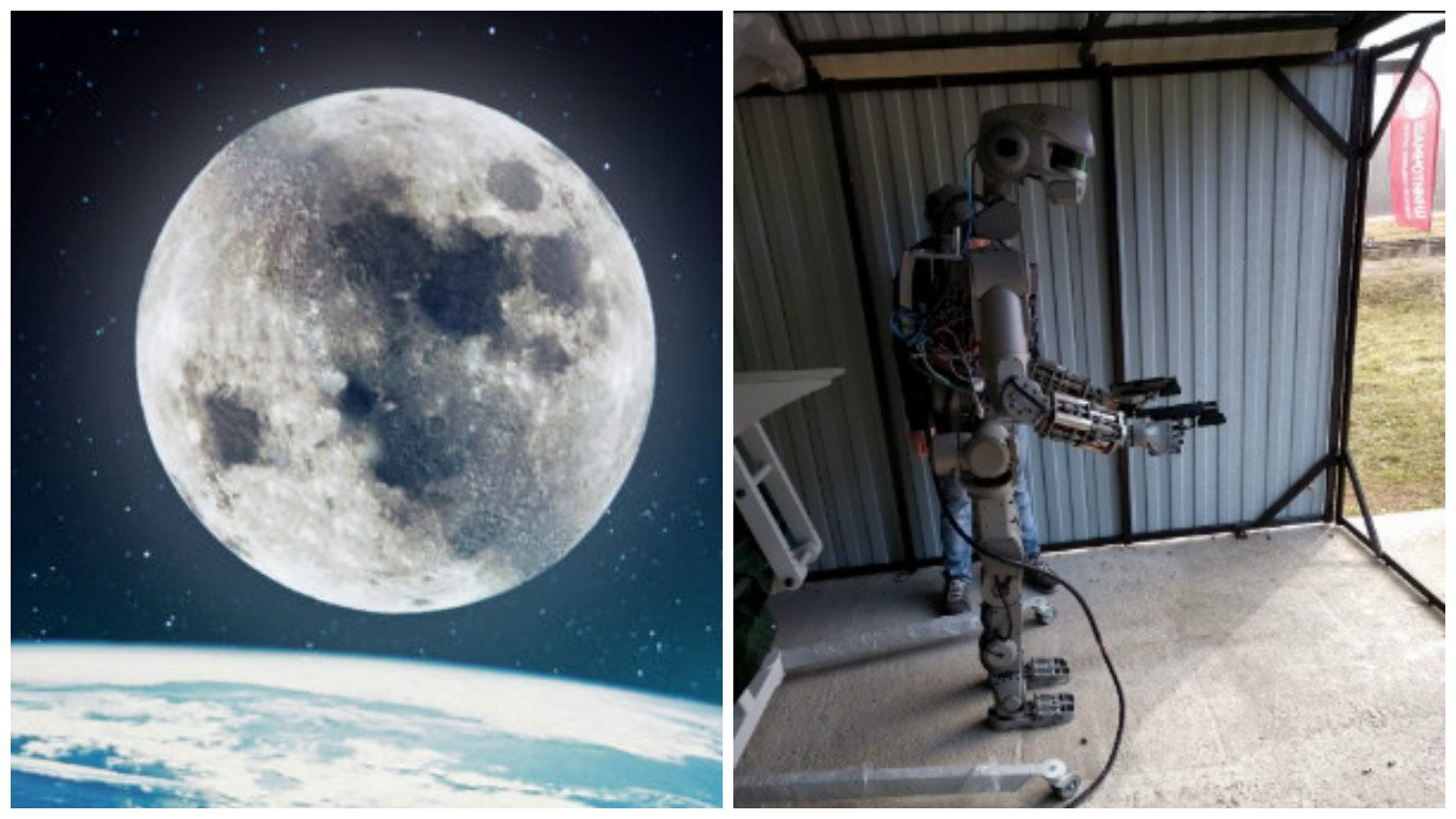 Ruský robot se chystá do vesmíru! Už umí střílet obouruč, chlubí se vicepremiér