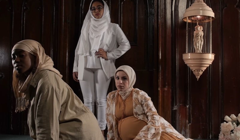 VIDEO: I&nbsp;když to budete nenávidět, budu si motat svůj hidžáb, rapuje těhotná muslimka