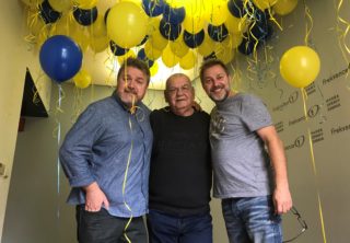 Když se hraje fotbal, na&nbsp;koncertě jsou jen ženské, řekl u&nbsp;Pokondrů František Nedvěd