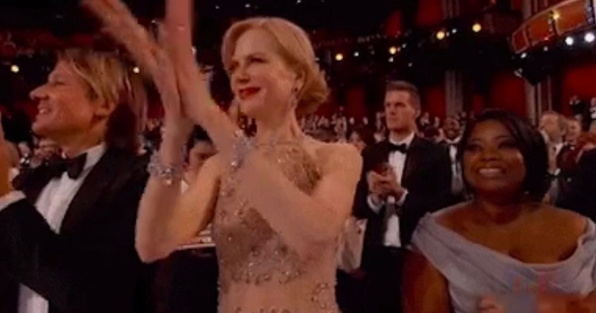 Herečka Nicole Kidman má z&nbsp;Oscarů ostudu! Lidé se jí smějí za tleskání. VIDEO