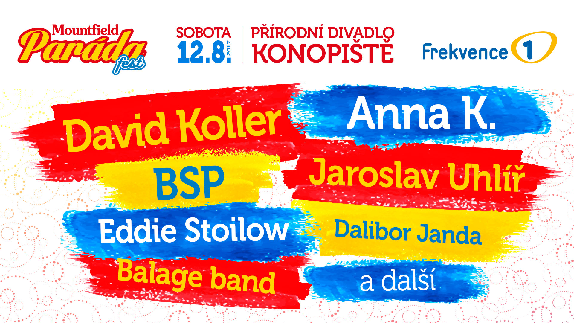 Už se to blíží! Jen pár týdnů do Mountfield PARÁDA FESTu. Vyhrajte pivo Krušovice a vstupenky.