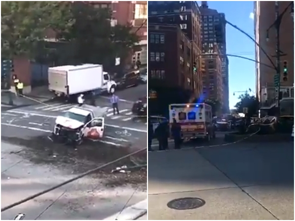 Dodávka zabila v&nbsp;New Yorku osm lidí, řídil ji údajně Uzbek