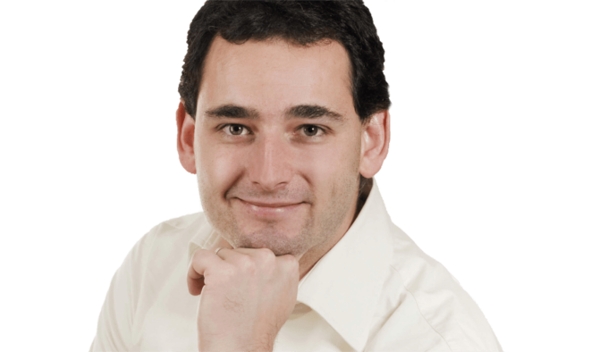 Moderátor Ondra Kubala