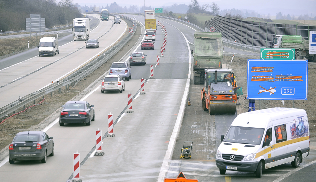 Rekonstrukce D1 se protáhne. Skončit by měla v roce 2021