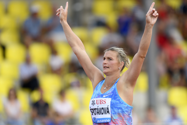 Oštěpařka Barbora Špotáková vyhrála Diamantovou ligu v&nbsp;Londýně