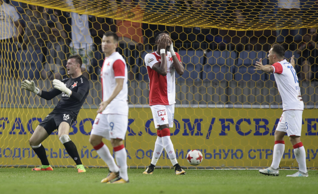 Slavia navzdory prohře 1:2 v Borisově vydřela v LM postup
