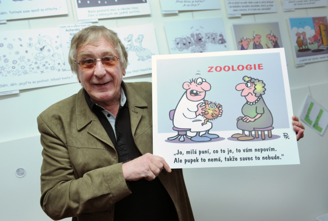 Zemřel vědec a autor slavných kreslených vtipů Pavel Kantorek. Bylo mu 75 let